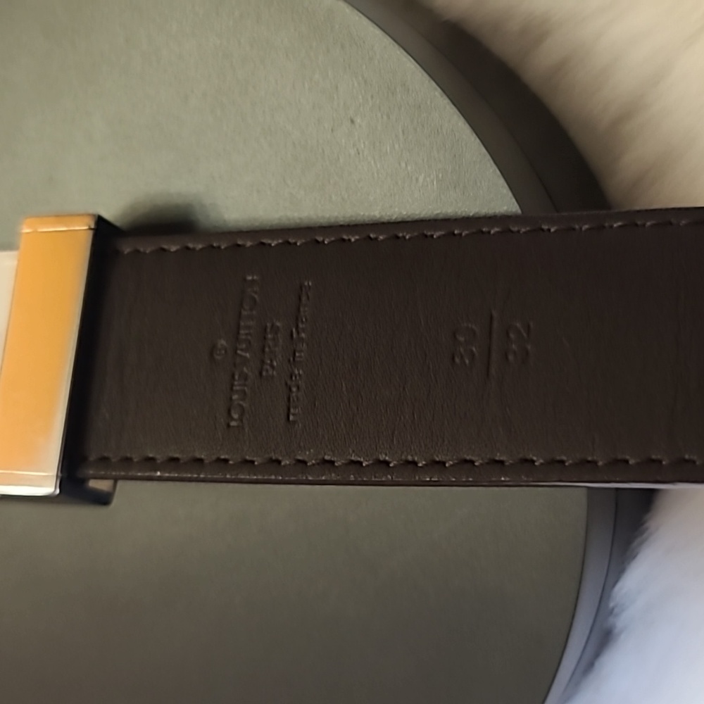 LV Damier Ebenne belt - Picture 2 of 3